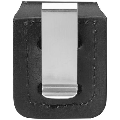 Калъф за запалка Zippo, черен, с клипс 3